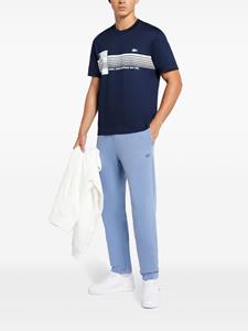 Lacoste blue cotton t-shirt - Blauw