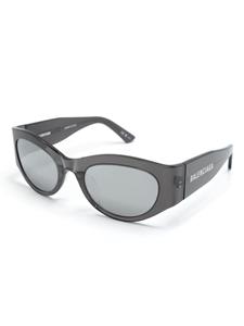 Balenciaga Eyewear oval-frame sunglasses - Grijs
