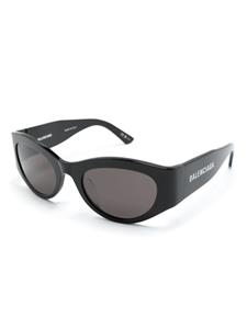 Balenciaga Eyewear oval-frame sunglasses - Zwart