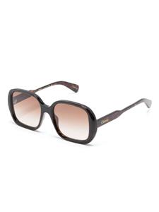 Chloé Eyewear CH0222S square-frame sunglasses - Bruin