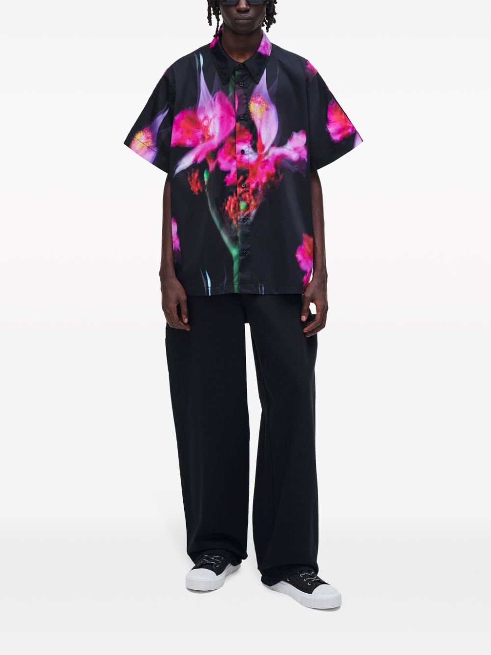 Marc Jacobs Future blouse met bloemenprint - Roze