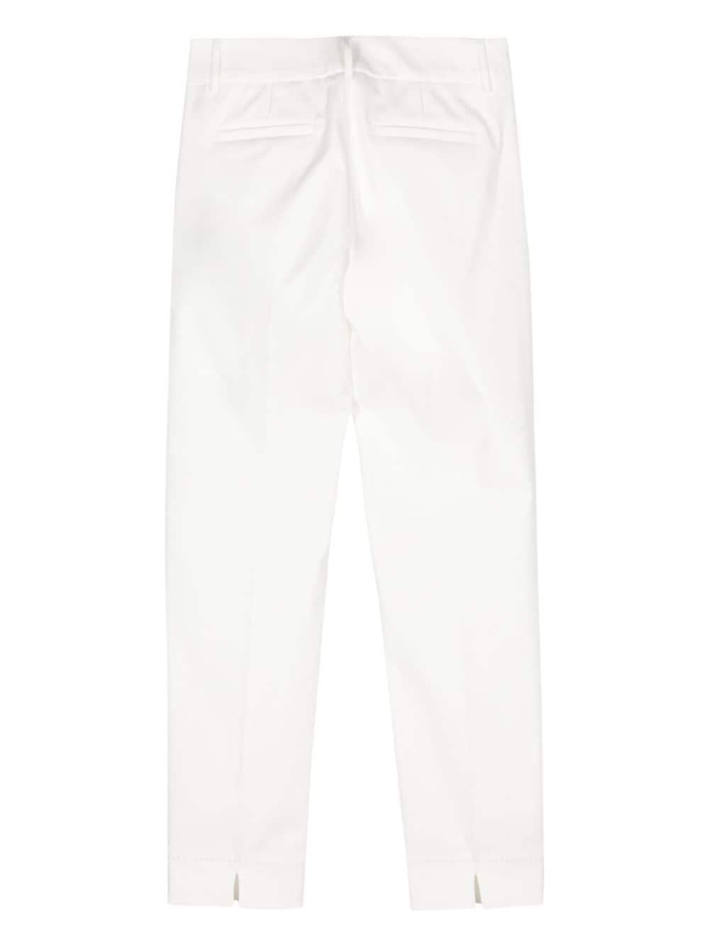 Peserico pressed-crease trousers - Wit