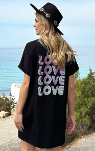 The Musthaves Loosefit Tee Dress Love