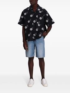 HUGO Overhemd met print - Zwart
