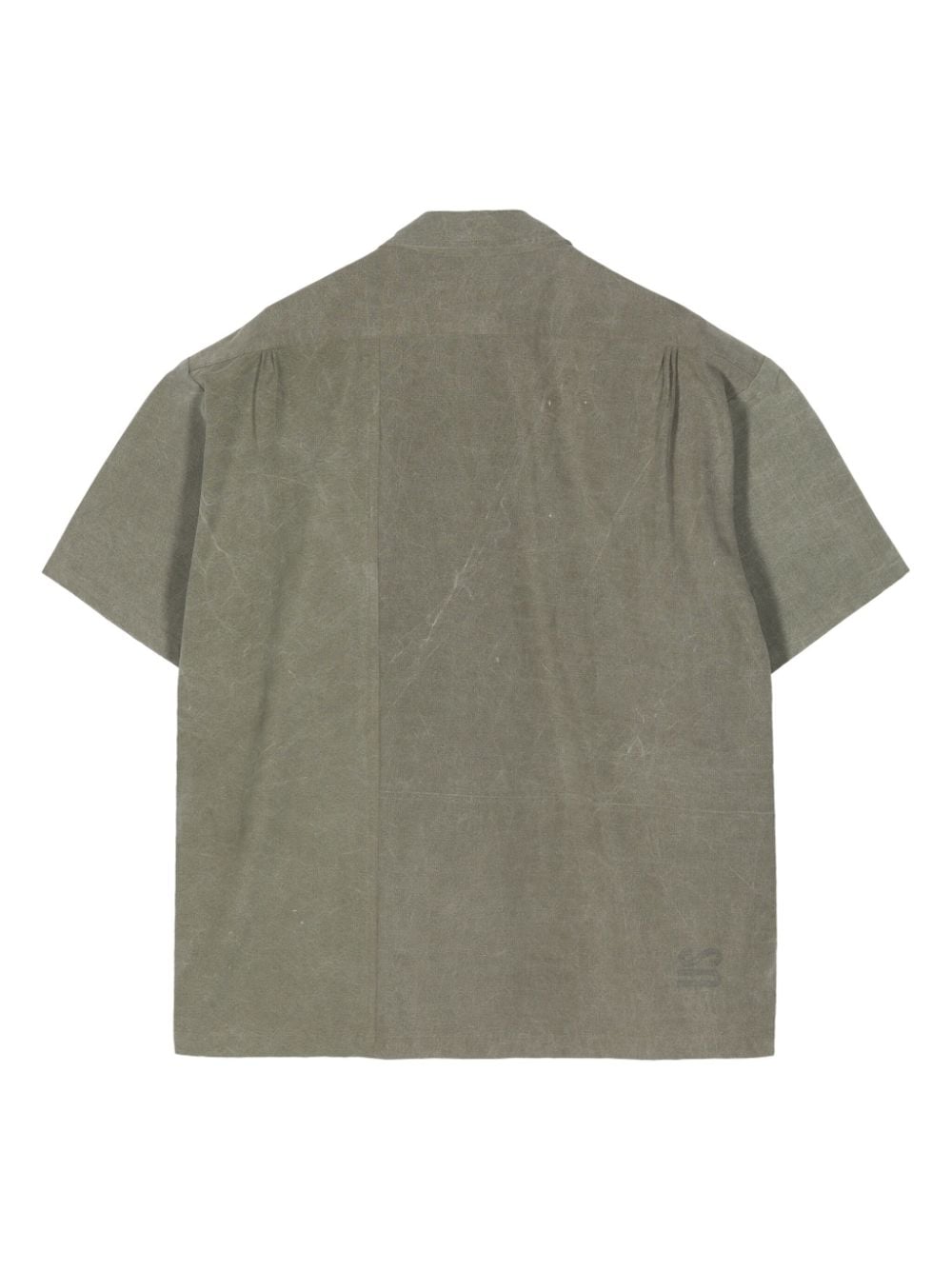 Greg Lauren Army Tent cotton shirt - Groen