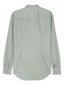 Eleventy long-sleeve poplin shirt - Groen