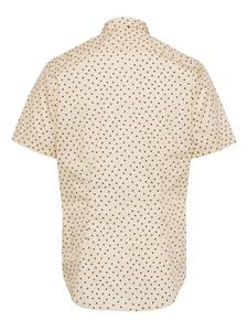 Paul Smith heart-print poplin shirt - Beige