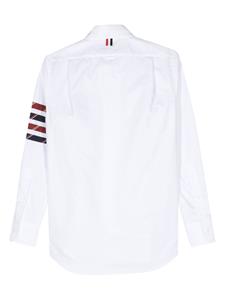 Thom Browne 4-Bar stripe cotton shirt - Wit