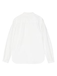 Forme D'expression collarless cotton shirt - Wit