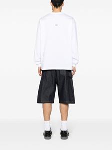 WTAPS long-sleeves cotton T-shirt - Wit