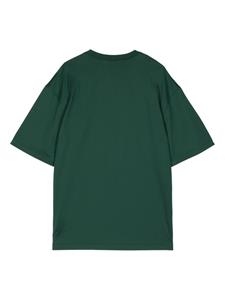 Anrealage Photochromic-embroidered cotton T-shirt - Groen