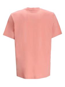 BOSS logo-print cotton T-shirt - Roze