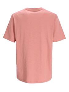 BOSS T-shirt met geborduurd logo - Roze