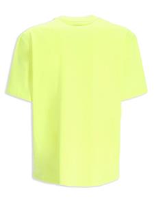 HUGO Katoenen T-shirt met stras - Groen
