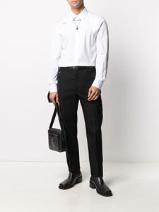 Alexander McQueen Overhemd met gespdetail - Wit