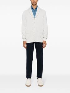 Brunello Cucinelli long-sleeve cotton shirt - Blauw