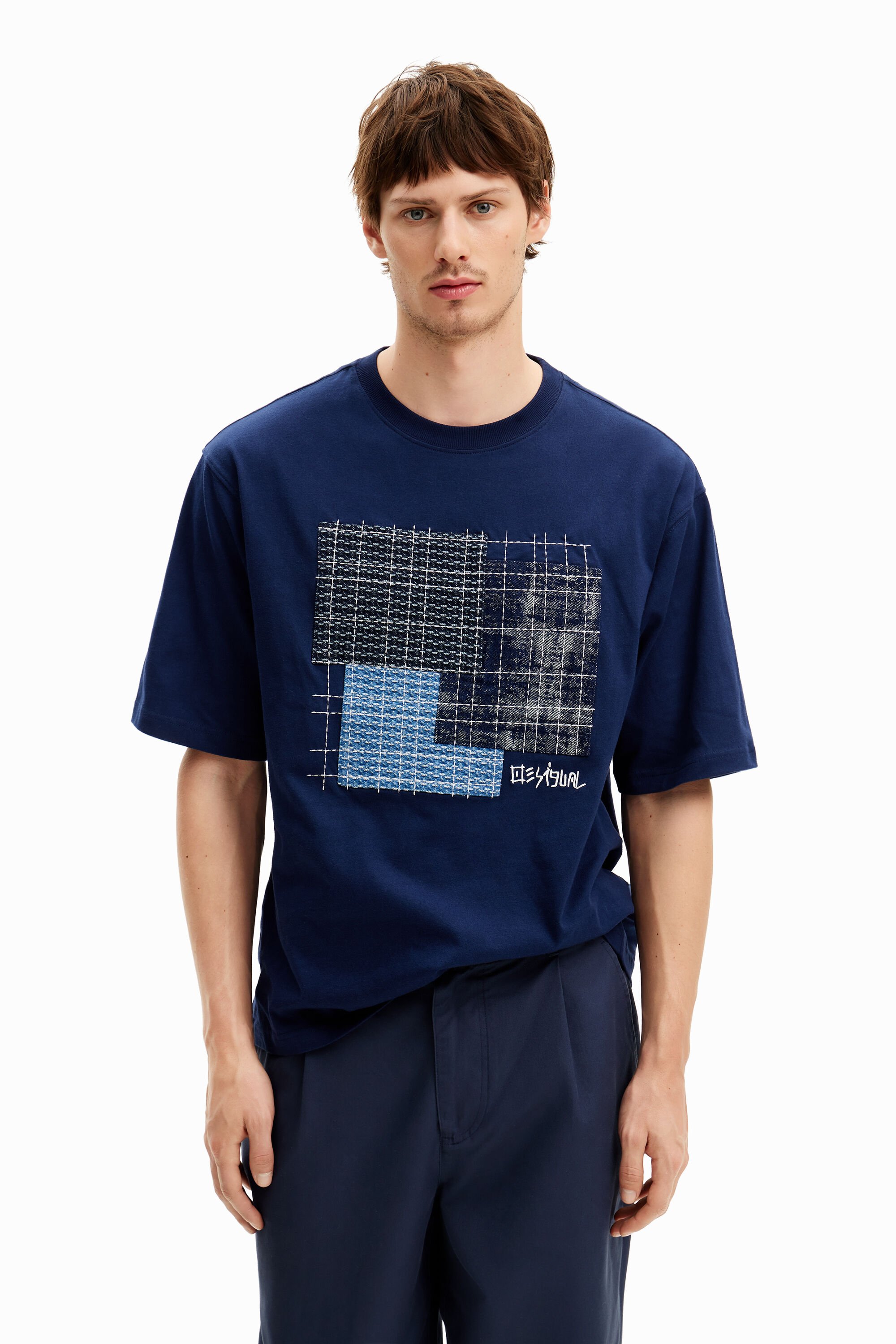 Desigual T-shirt - BLUE