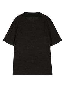 Transit round-neck T-shirt - Zwart