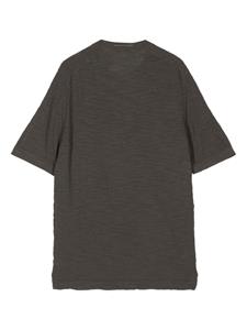 Transit round-neck cotton-blend T-shirt - Grijs