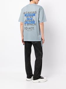 Musium Div. T-shirt met print - Blauw