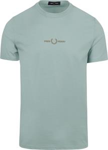 Fred Perry T-Shirt M4580 Hellblau