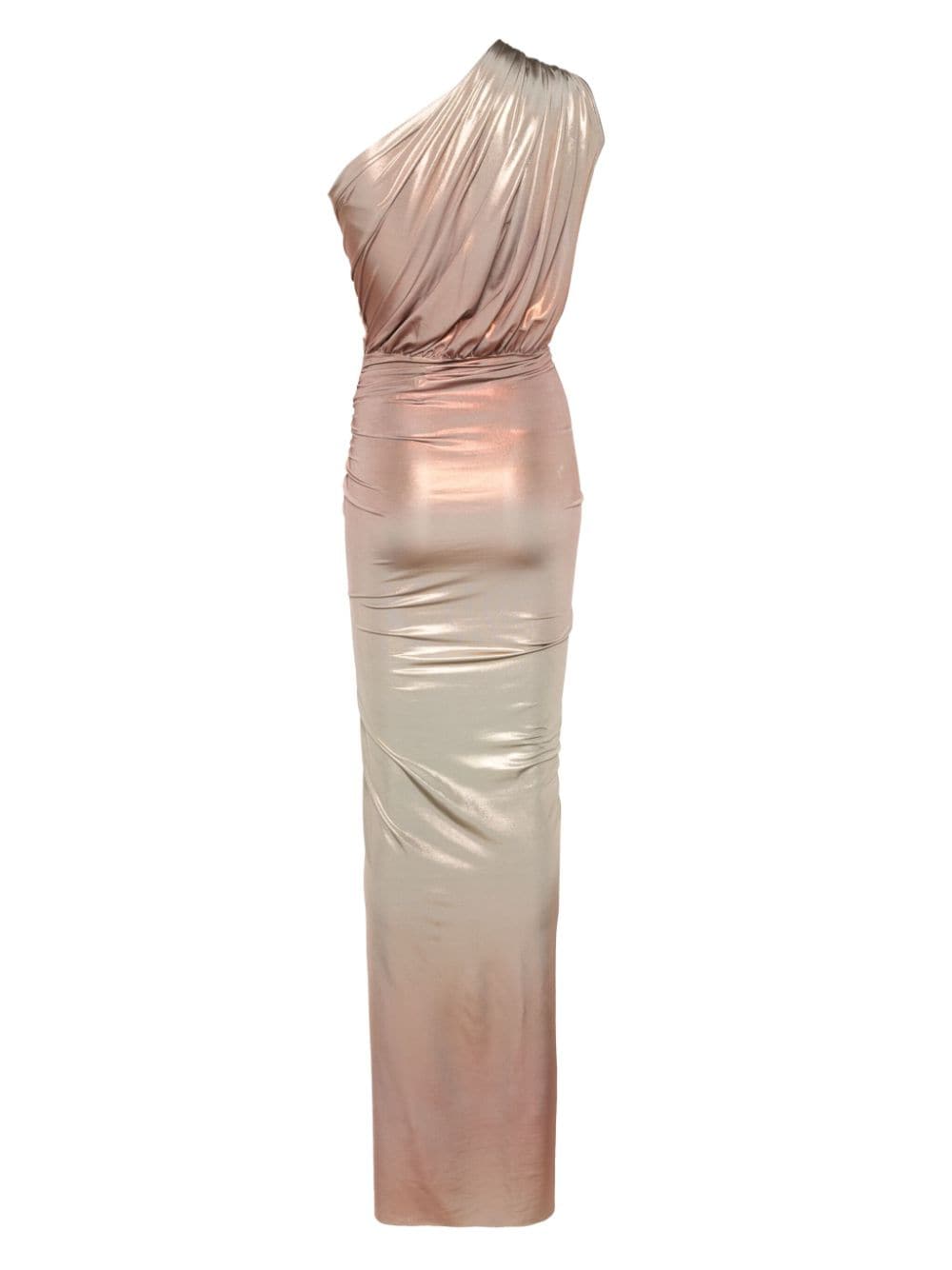 Rick Owens Lilies Hera one-shoulder maxi dress - Beige