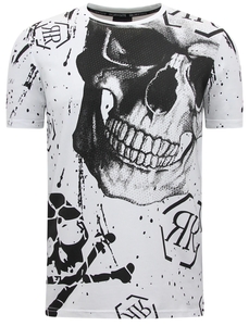 Enos Skull rhinestone t-shirt