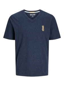 Jack & Jones Jorpalm emb tee ss v-neck