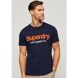 Superdry Shirt met print SD-CORE LOGO CLASSIC WASHED TEE