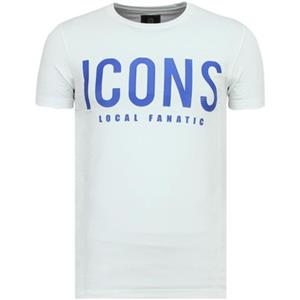 Local Fanatic T-shirt Korte Mouw  ICONS W