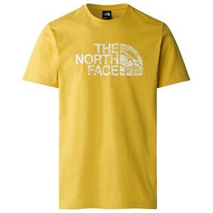 The North Face  S/S Woodcut Dome Tee - T-shirt, geel