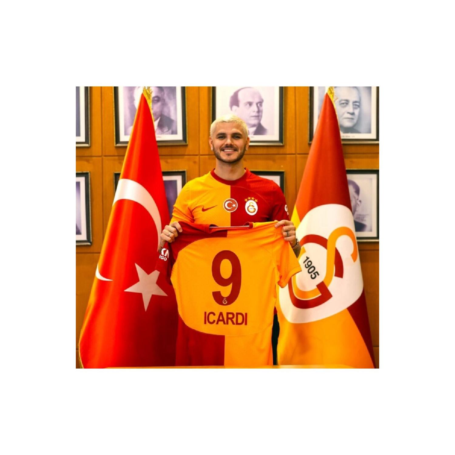 Palmiye istanbul G.saray Icardi 2023/24 Season Adult Football Shirt