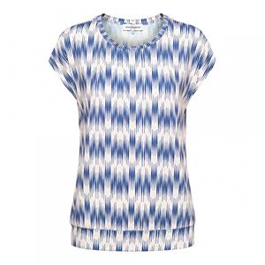 &Co Woman &co women top lieke dancing lines cobalt