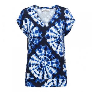 &Co Woman &co women top lucia tie-dye dark navy