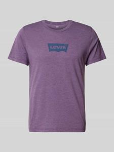 Levi's T-shirt met labelprint