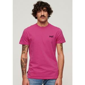 Superdry Shirt met ronde hals Organic Cotton Essential Logo T-Shirt