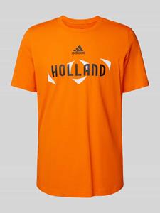 ADIDAS SPORTSWEAR T-shirt met labelprint, model 'HOLLAND'