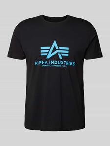 Alpha industries T-shirt met labelprint