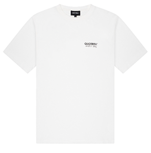 Quotrell | engine t-shirt white/black