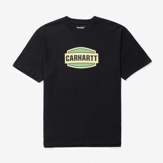 Carhartt WIP Press Script T-Shirt, Black