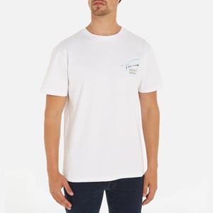 Tommy Jeans Metallic AOP Cotton-Jersey T-Shirt - M