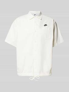 Nike Regular fit vrijetijdsoverhemd met logostitching