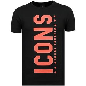 Local Fanatic T-shirt Korte Mouw  ICONS Vertical Luxe Z
