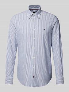 Tommy Hilfiger Tailored Slim fit zakelijk overhemd met button-downkraag, model 'ROYAL'