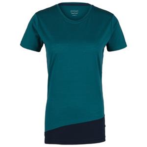 Stoic  Women's Merino150 HeladagenSt. T-Shirt Multi slim - Merinoshirt, blauw
