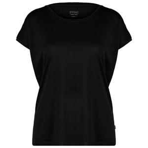 Stoic  Women's Merino150 MMXX T-Shirt loose - Merinoshirt, zwart