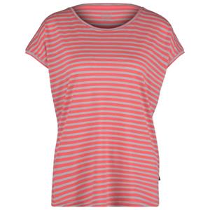 Stoic  Women's Merino150 MMXX. T-Shirt Striped loose - Merinoshirt, roze