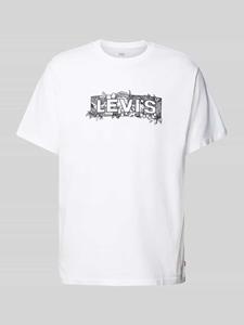 Levi's T-shirt met labelprint