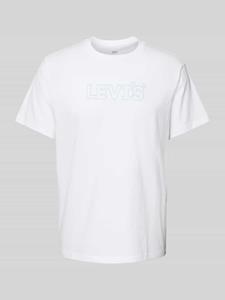 Levi's Relaxed fit T-shirt met labelstitching