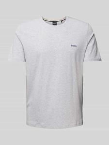 Boss T-shirt met labelstitching